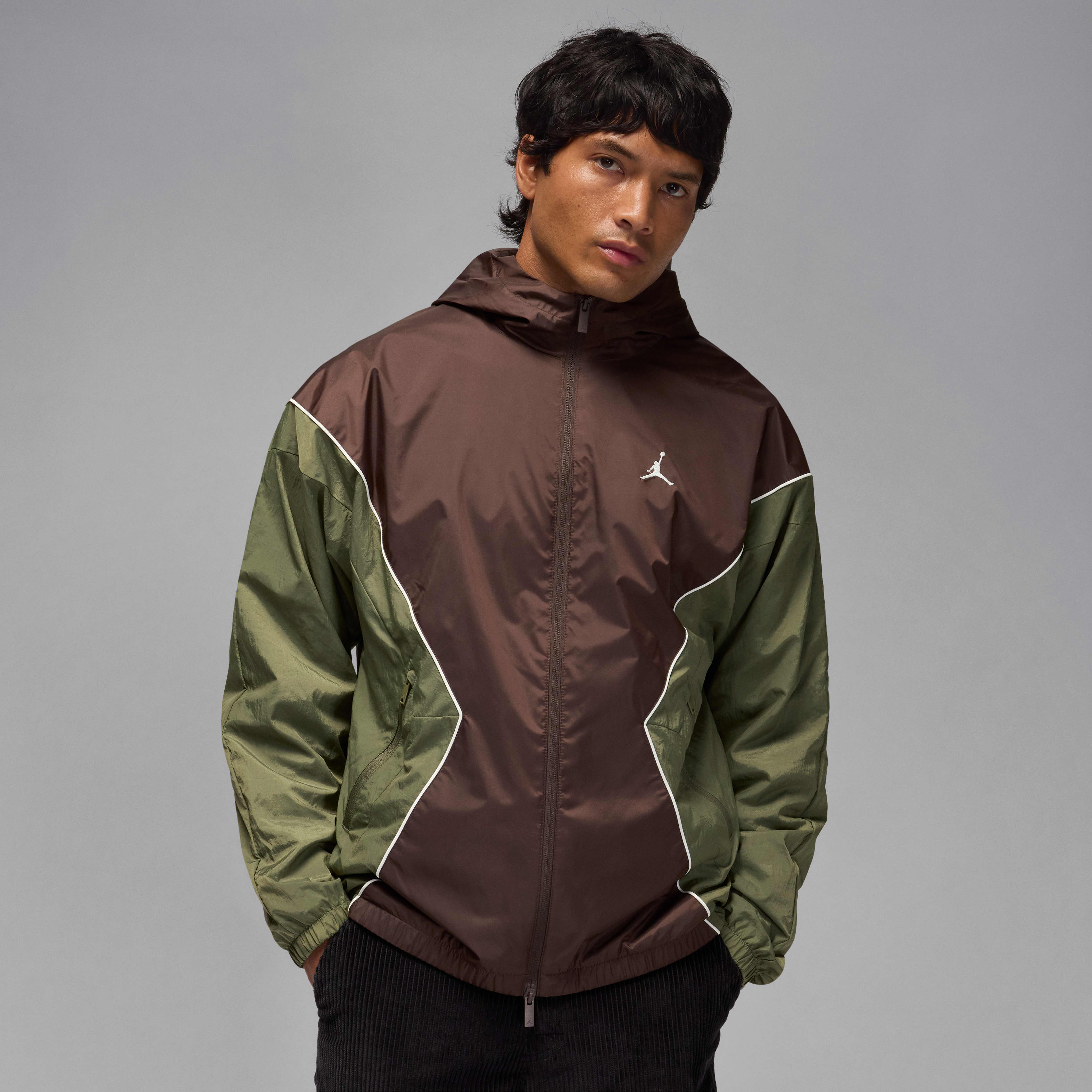 Nike Jordan Brooklyn Men's Hooded Draft Jacket | The Summit